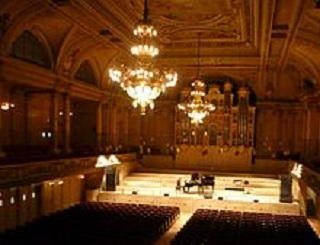 Der grosse Konzertsaal der Zürcher Tonhalle